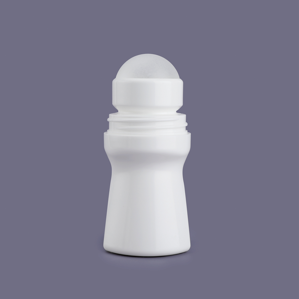Custom materials 50ml refillable biodegradable fancy roll on bottle,plastic roll on bottle colored,plastic roll on bottle