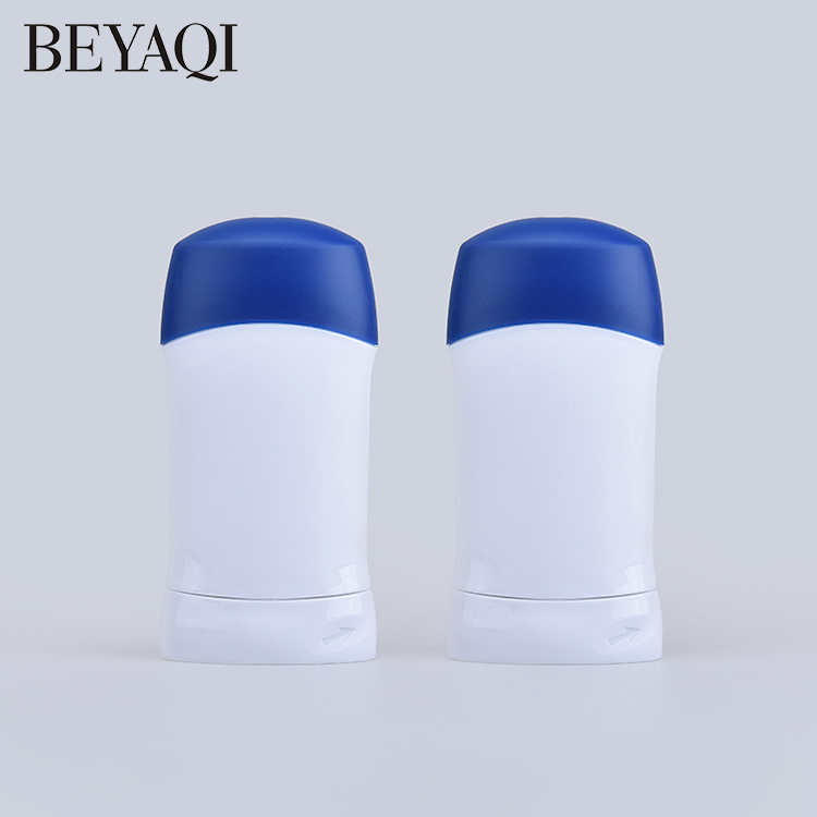 Usine En Gros 50g 80g Solide Vide Déodorant Conteneur Rond Mat Cosmétique Crème Pot Déodorant Bar Conteneur