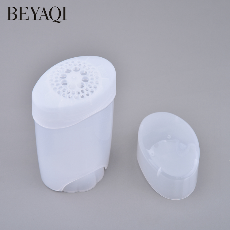 Contenedor De Brillo Labial Transparente 45g Embalaje Cosmético Torsión Tubo De Palo Desodorante Tubo De Palo Protector Solar Oval Plano Contenedor Gratuito