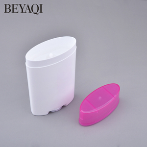 50g 80g PP Bouteille En Plastique Rechargeable Vide Déodorant Bar Conteneur Avec Sérigraphie Pour Gel Déodorant