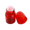 Wholesale red 70ml plastic deodorant roll on PETG essential oil perfume bottle,luxury roll on perfume bottle