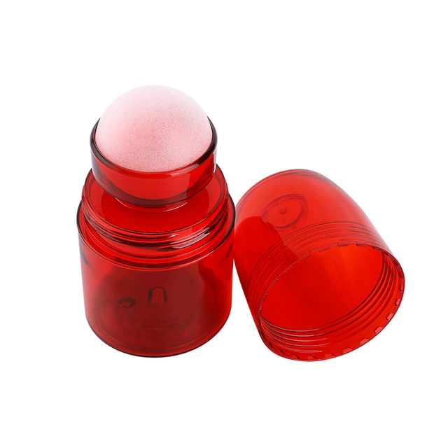 Wholesale red 70ml plastic deodorant roll on PETG essential oil perfume bottle,luxury roll on perfume bottle