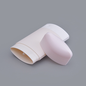 OEM Oval 50g 65g 75g Botella Vacía De PP Rosa Barra Sólida Protector Solar Botella Desodorante Contenedor De Barra