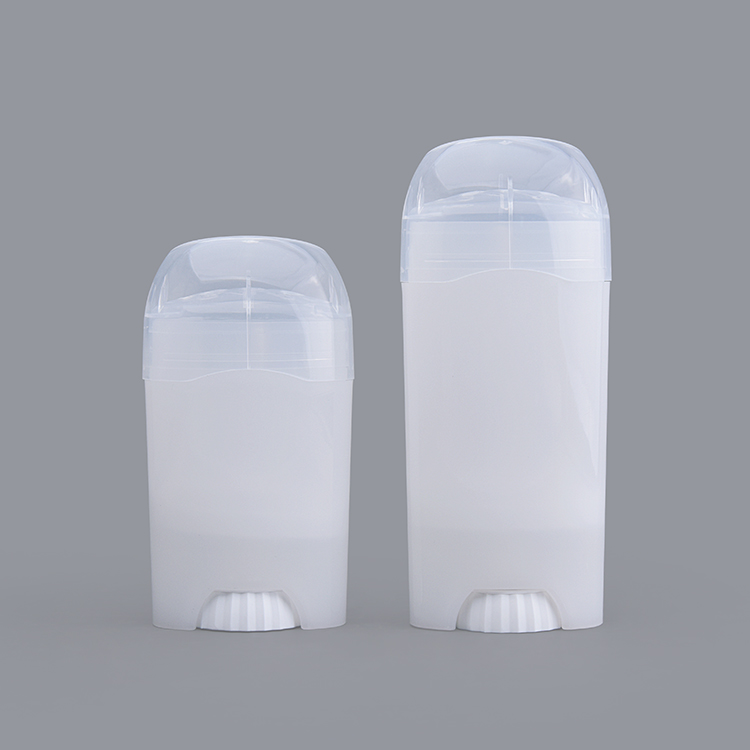 45g 80g Contenedor De Desodorante Blanco Botella De Llenado De Tapa Giratoria De Plástico Se Puede Rellenar Repetidamente Botella De Palo De Desodorante