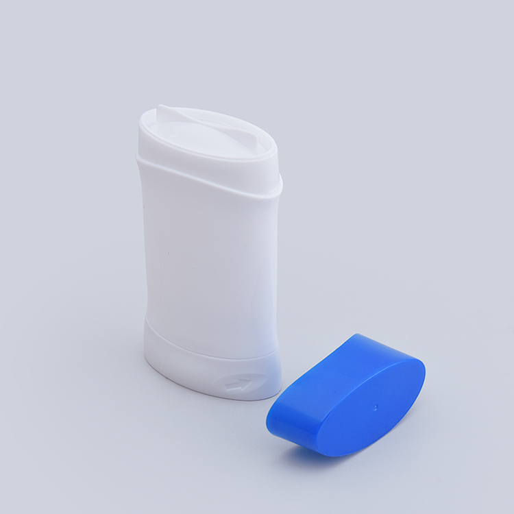 Personnalisé Vide Ovale Déodorant Stick Container Rechargeable Round Twisted Tube Pack Déodorant Stick