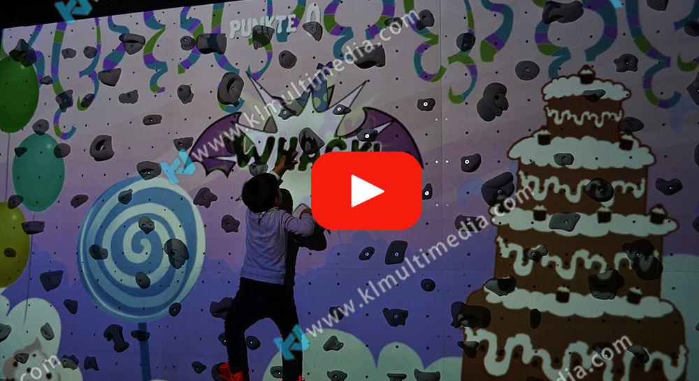 جدار التسلق التفاعلي