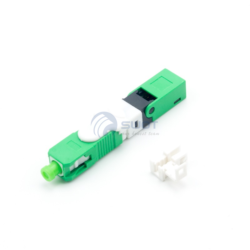 Conector rápido de fibra óptica