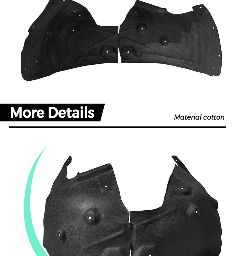 Rivestimento del vano ruota interno parafango posteriore sinistro TESLA modello S