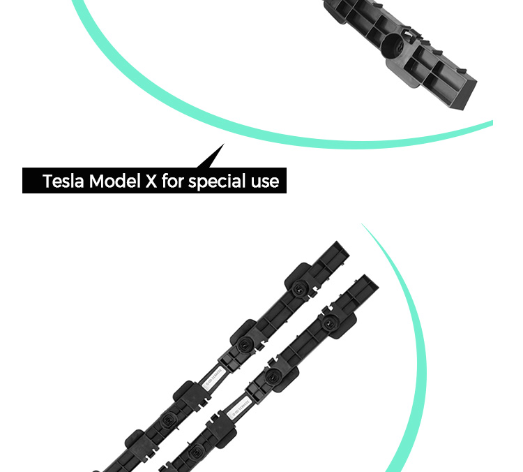 Tesla Model X bakre st&ouml;tf&aring;ngarf&auml;ste