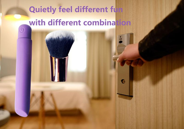 Brosse rechargeable multifonctionnelle pour le maquillage de la vie sexuelle