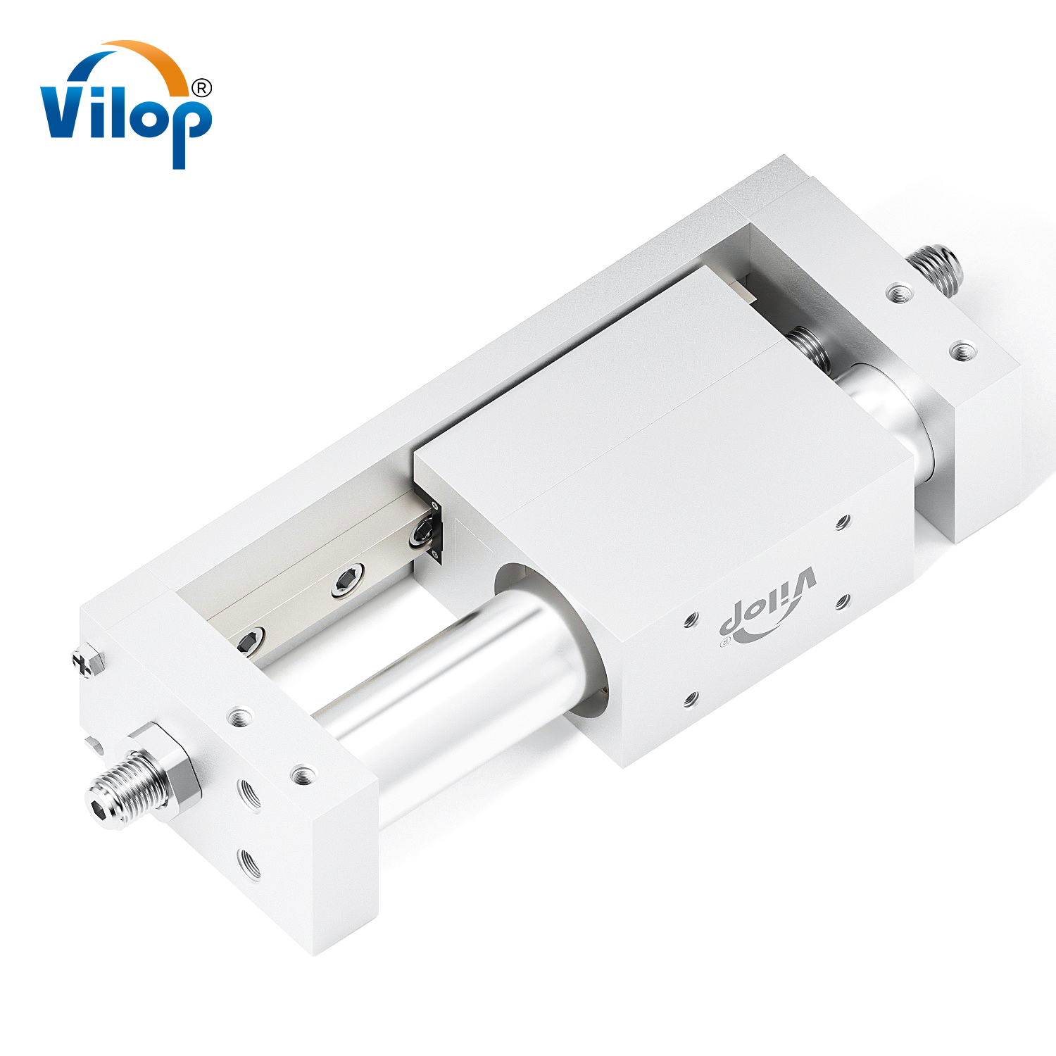 RMH10/16/20/25x200x300-s Pneumatic Magnetic Coupling Magnetic Coupling Type Rodless Cylinder with Long Stroke And Guide Rail