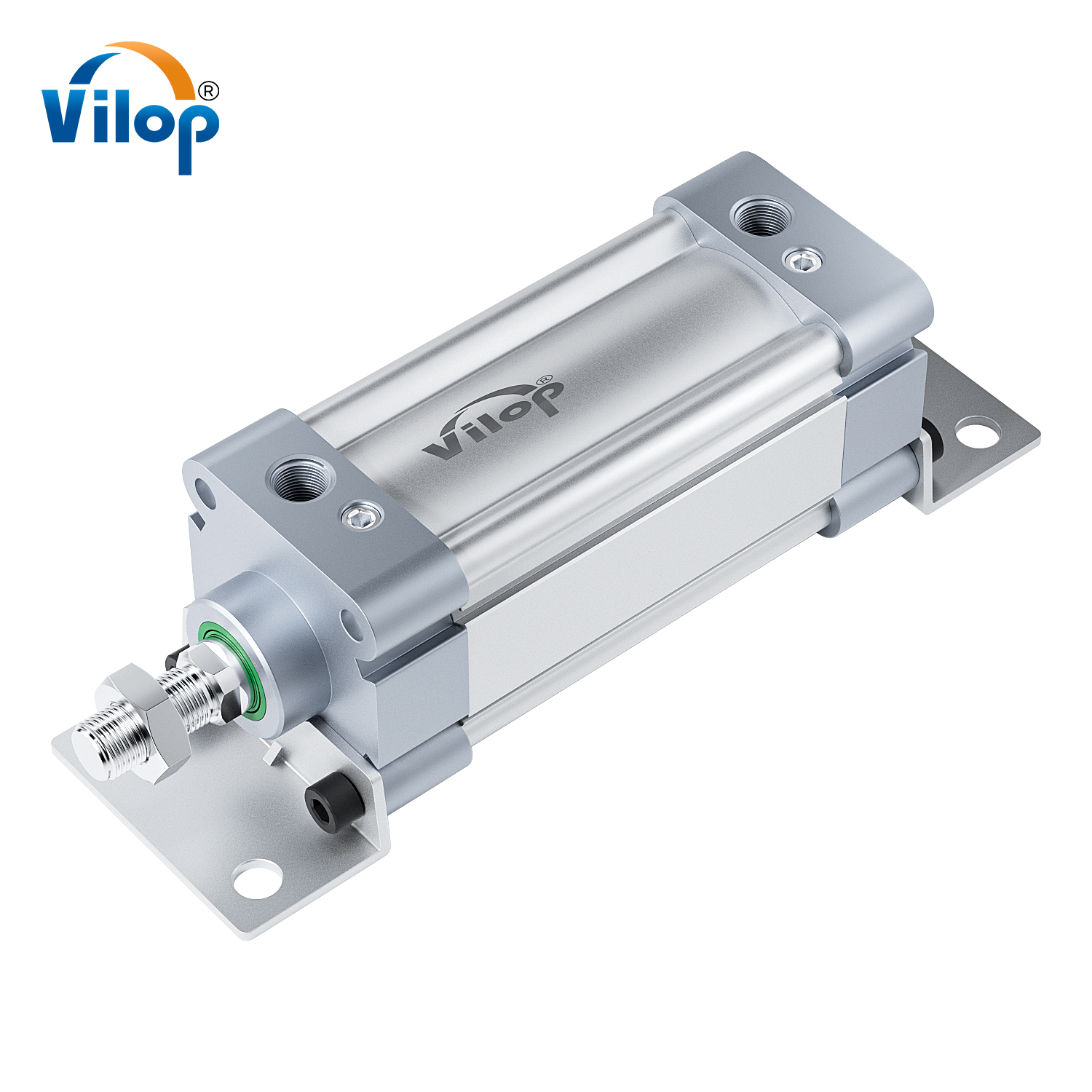 SU/SAU 32 Series Single Action Pneumatic Parts Air Cylinder Piston Rod and Tie Rod Standard Components for Pneumatic Systems