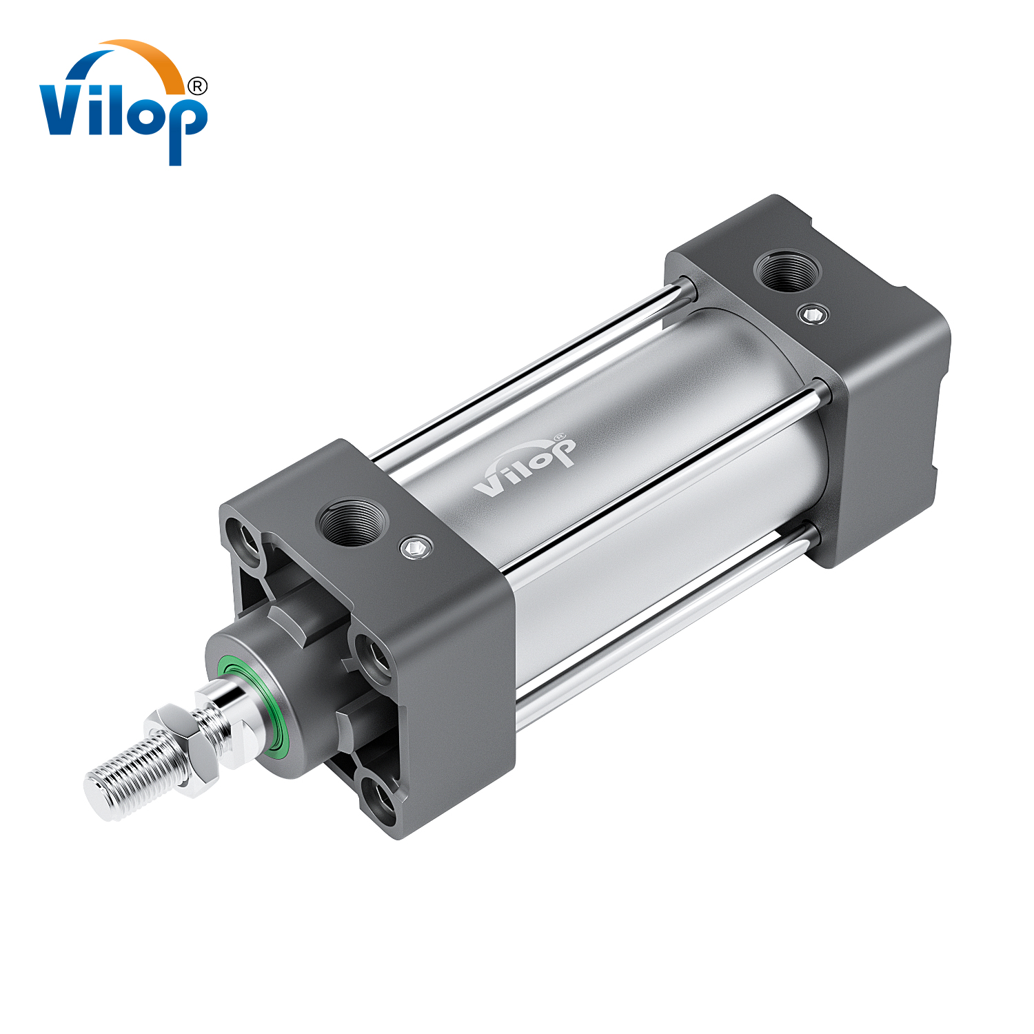 SU/SAU 32 Series Single Action Pneumatic Parts Air Cylinder Piston Rod and Tie Rod Standard Components for Pneumatic Systems