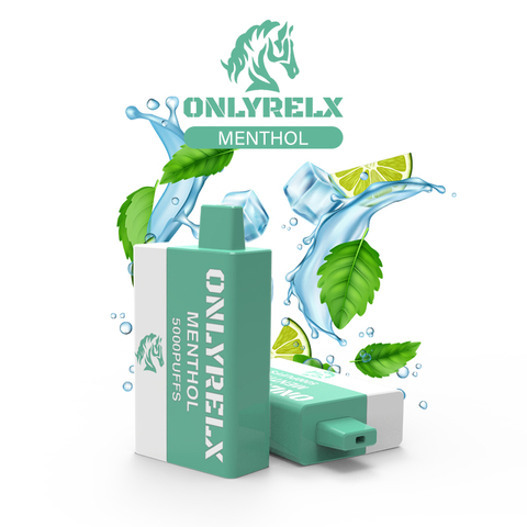 Onlyrelx MAX5000 MENTHOL DISPOSABLE Vape Device