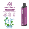 Onlyrelx Hero4000 Gun Mint Disposable Electronic Cigarette