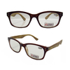 Imitation bamboo leg bifocal readers glasses