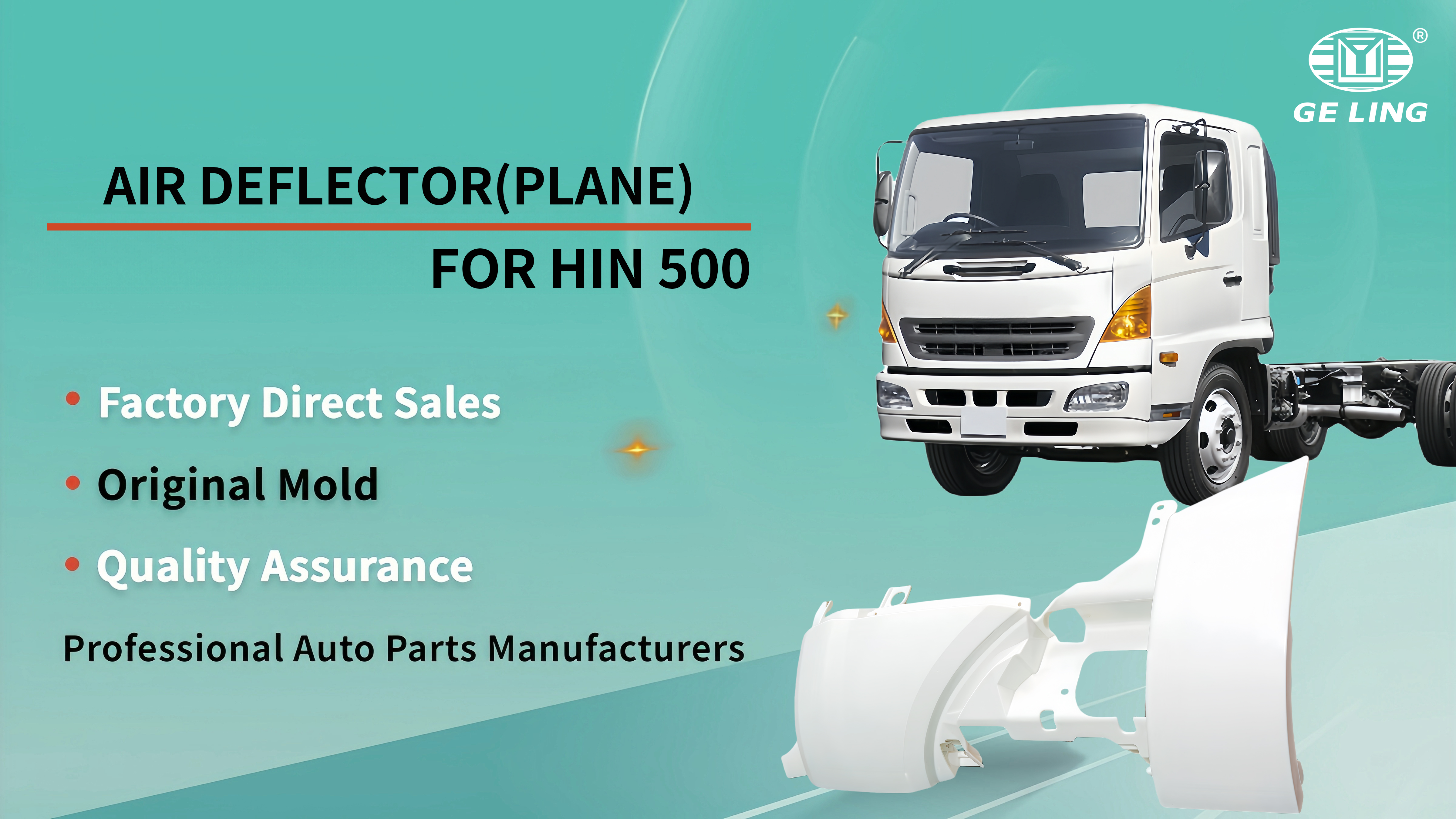 Hino 500 İ&ccedil;in D&uuml;zlem K&ouml;şe Tamponu