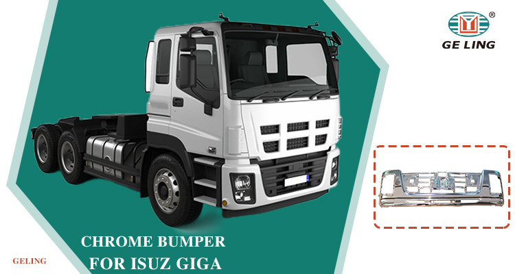 Paraurti cromato per Isuzu Giga