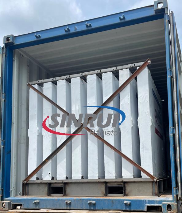 تم تحميل المبرد SINRUI 419-6150 في حاوية للتسليم في الخارج