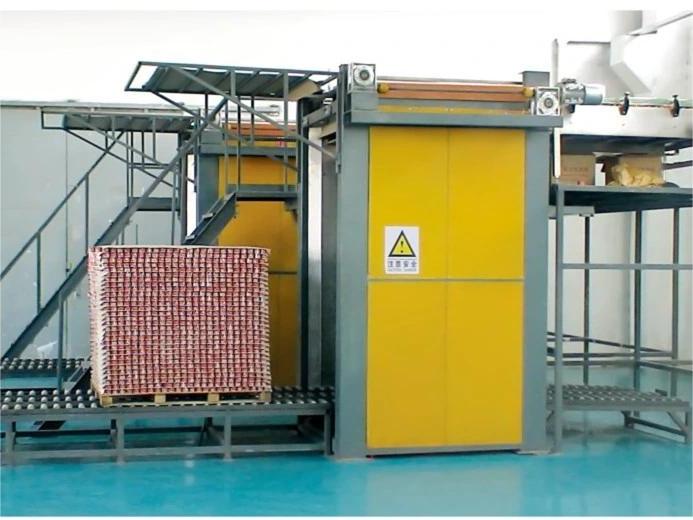 maashinii biiraa qaruuraa geejjibaa guutuu-depalletizer