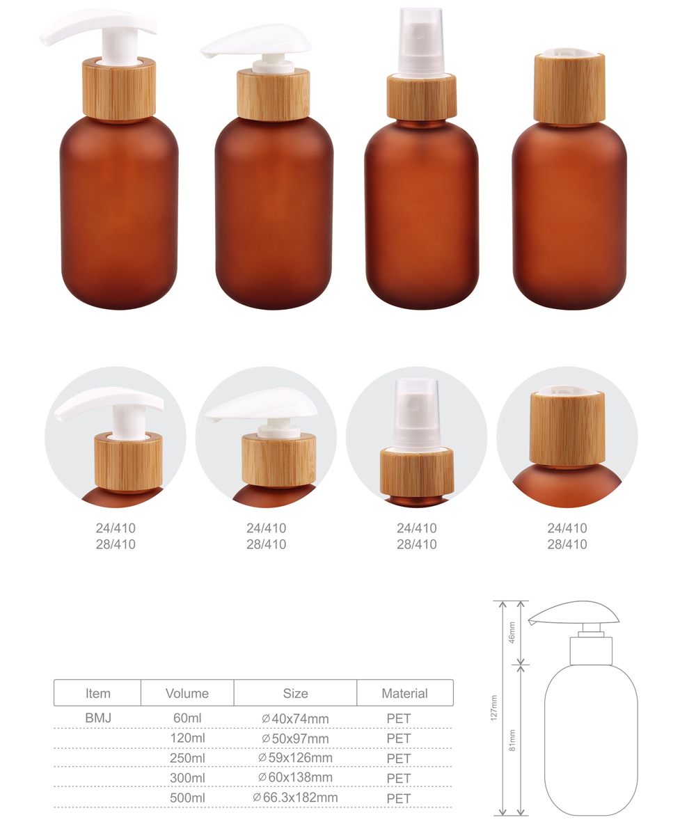 botella de bomba de bamb&uacute;