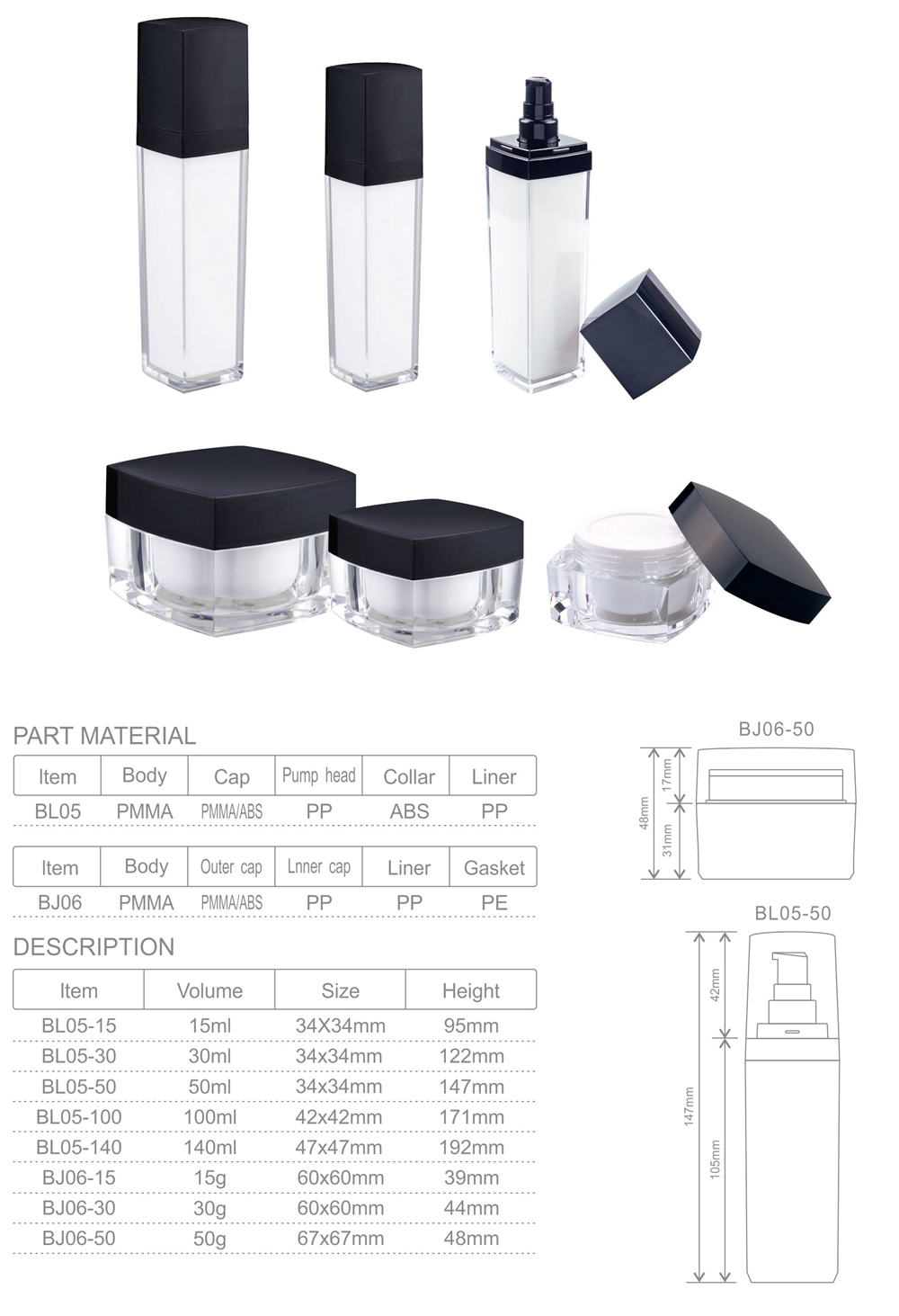 flacon de cr&egrave;me acrylique (1)