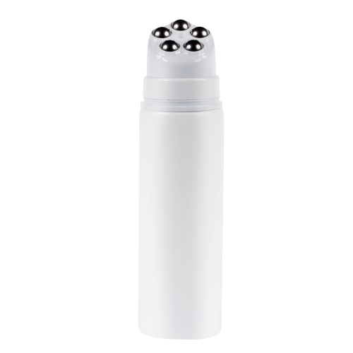 Rolo de embalagem de cosméticos OEM em recipientes de tubos de massagem Aplicador de creme para os olhos de plástico Tubo de bola de rolo com rolo