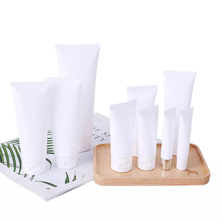 Vacío Squeeze Flat Soft Custom Multifuncional Hangzhou Flexo Containers Eco Impresión Cosmética Tubos Vacío