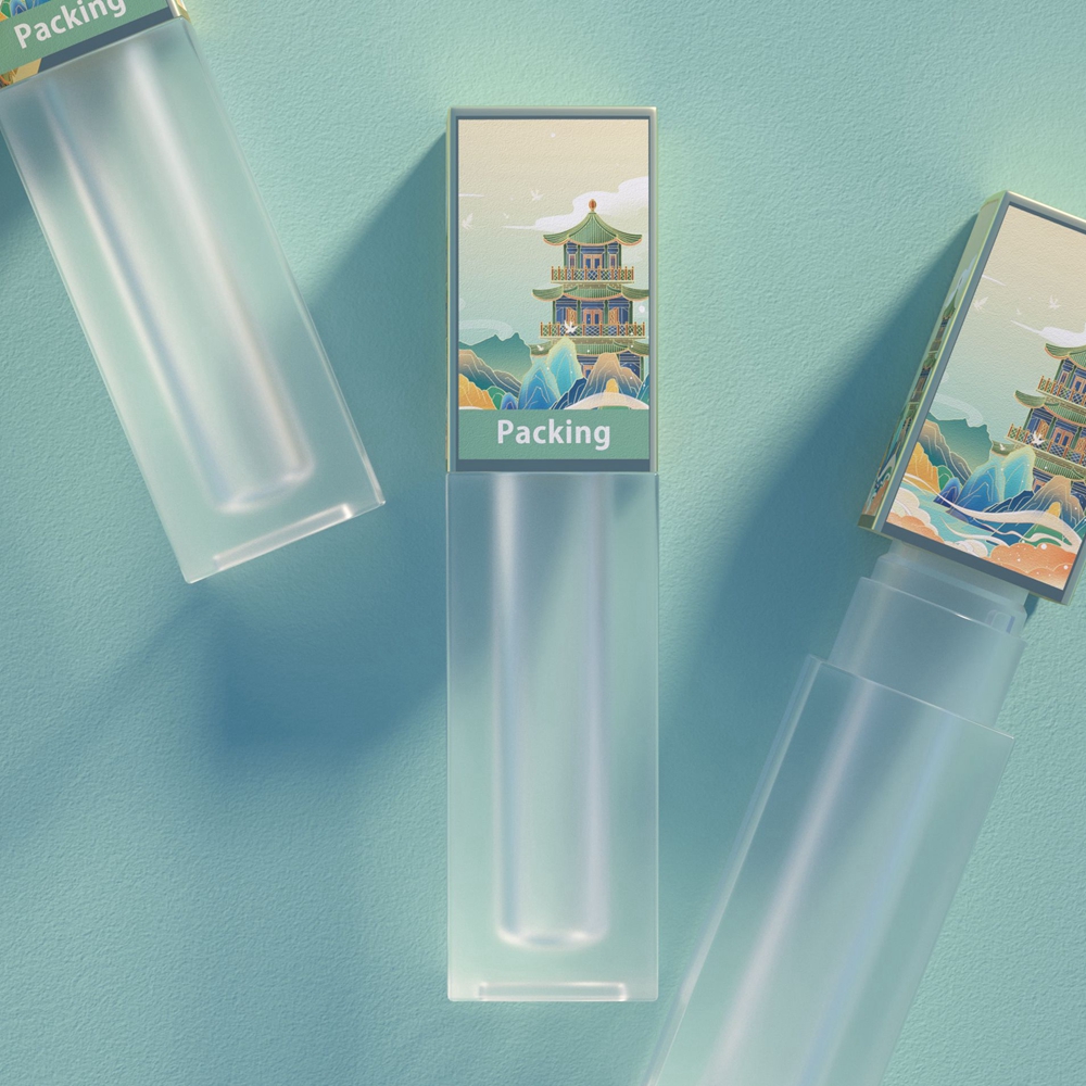 envases de brillo de labios tubos de brillo de labios