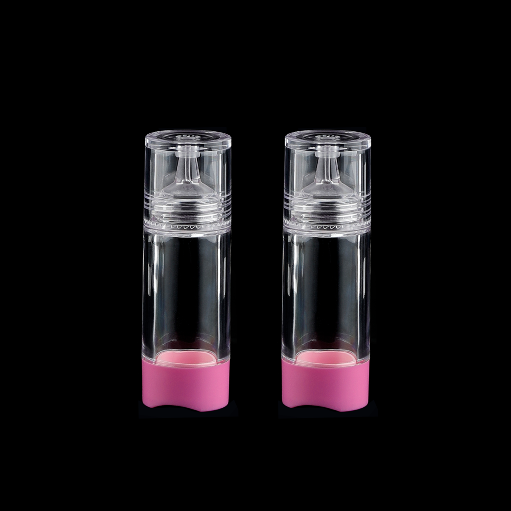 OEM Vegano 5g Vazio Cosmético Plástico Emulsão Líquido Hidratante Líquido Fundação Concealer BB Protetor Solar Vermelho Garrafa