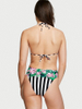 Swimsuit Print Uchaf Triongl Bikini