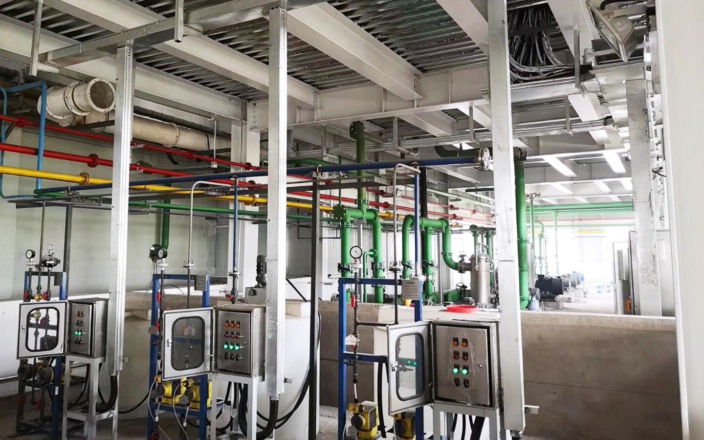 Kraftwerke mit konzentrischen Absperrklappen mit Flansch