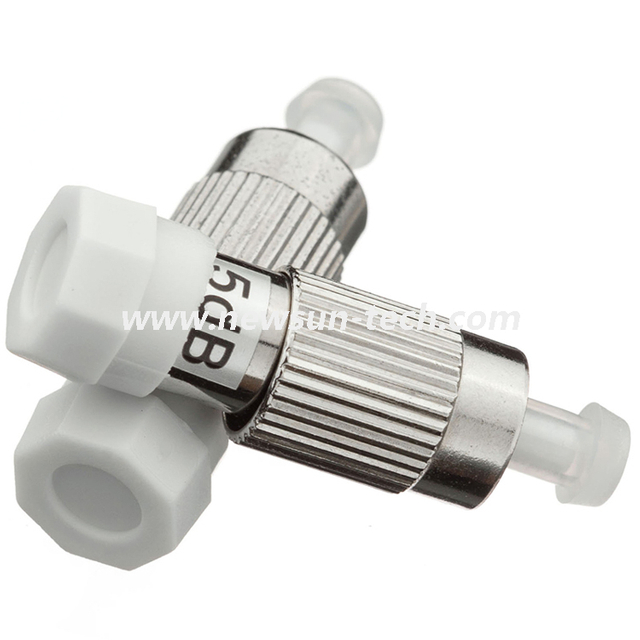 FC/SC/LC/ST Fixed Male-Female Fiber Optic Attenuator, 0dB~30dB