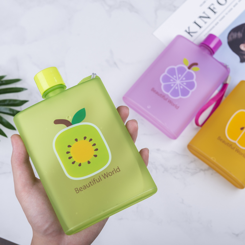 New Type Custom Cheap Bottle Water Paper Flat Water Bottle Notebook