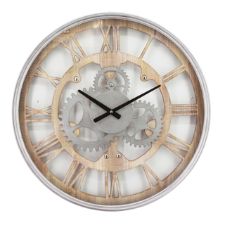 60cm Diameter Handmade 3D Retro Decorative Art Gear Bulk Sale Creative Gear Wall Clocks