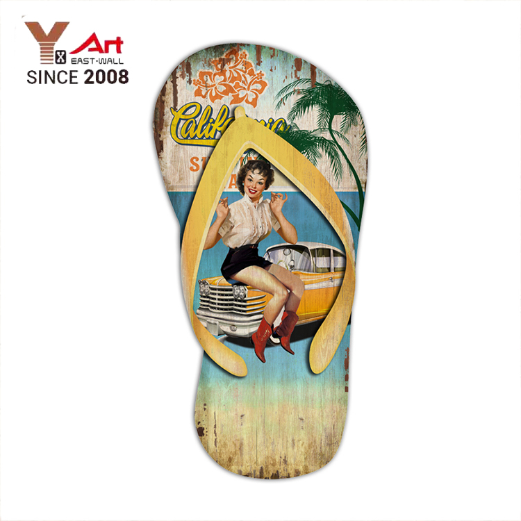 YKI160630C Door Hanging Crafts Wood Sign Custom Decorative MDF Wall Arts and Crafts