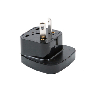 13611G Standard Grounding 2 Pin Adapter Plugs for Travel