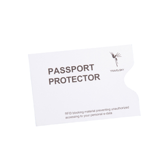 13590 Specially-lined RFID Paper Passport Sleeve 