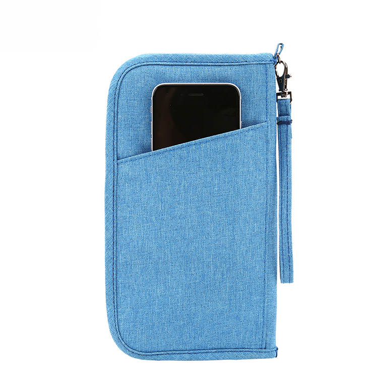 13599C Portable Polyester Passport Holder