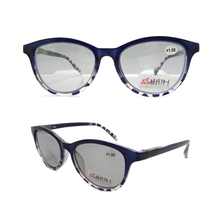 Bifocal metal spring hinge reading glasses