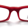 Imitation wood grain plastic reading glasses for women