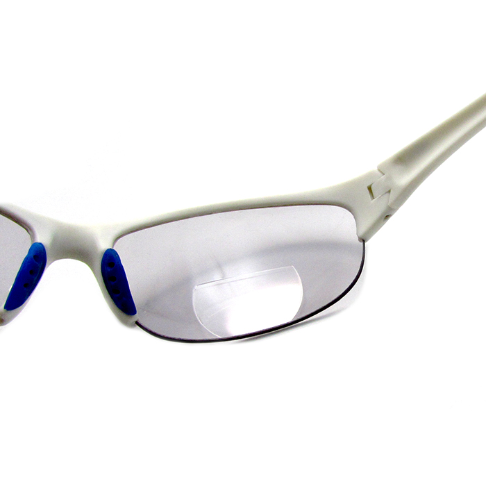 Sports photochromic bifocal reading sunglasses