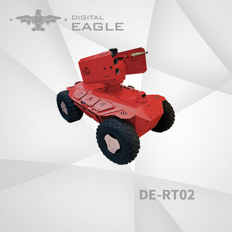 DE-RT02 Fire Extinguishing Unmanned Vehicle