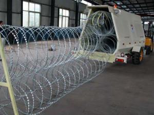 mobile security barrier system