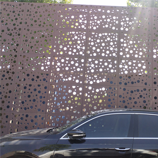 What are the functions and uses of punching decorative screen