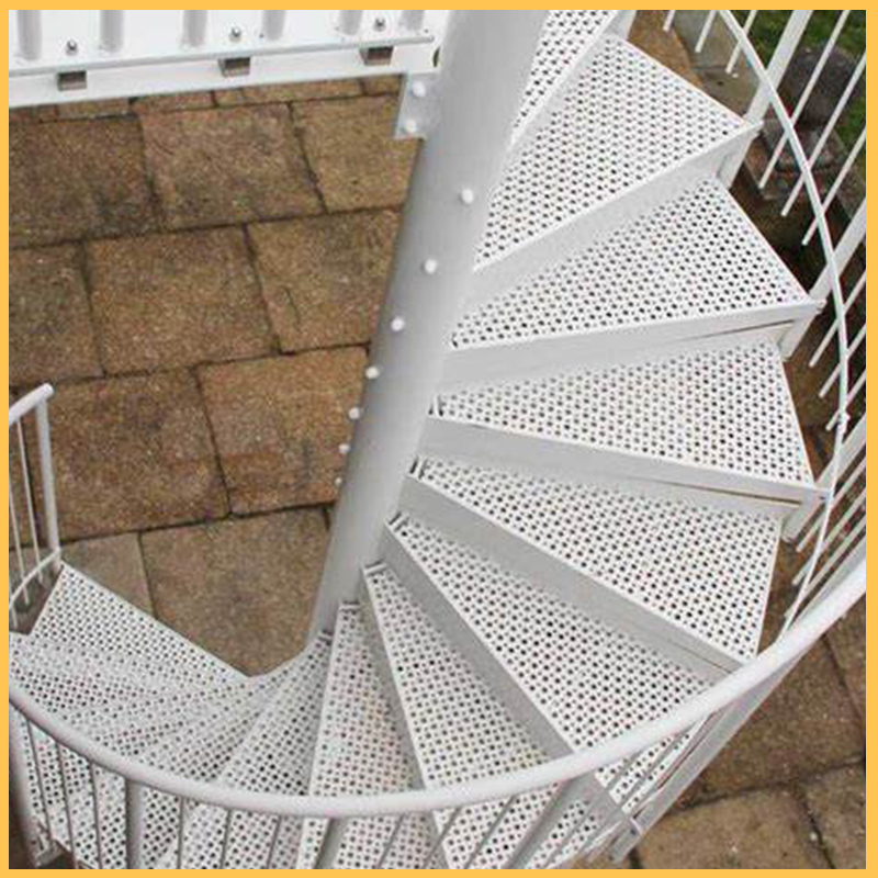 Steel Perforated Stair