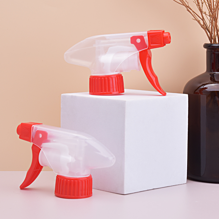 Pulverizador de gatillo de plástico personalizado de 28 mm con botella