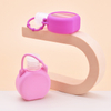 Cute Hand Sanitizer Bottle Holder Bottle, Empty Pet 30ml Round Shampoo Bottle 