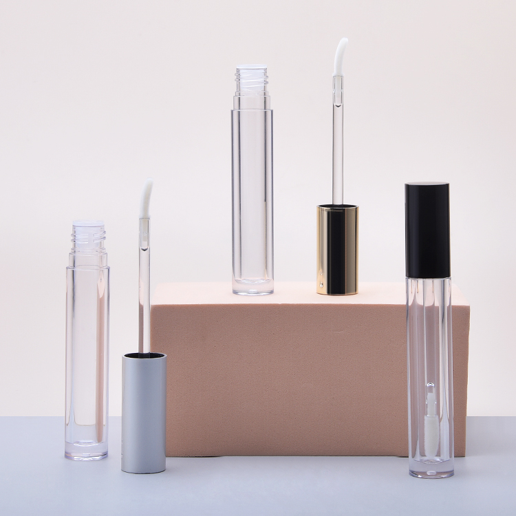 Two Size Clear Empty Lip Gloss Tube,4ml Mini Lip Gloss Tube,cosmetci Packaging Lip Gloss Tube Container