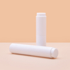 All Plastic Lip Balm Tube Empty Container, All Plastic White Lip Balm Tube